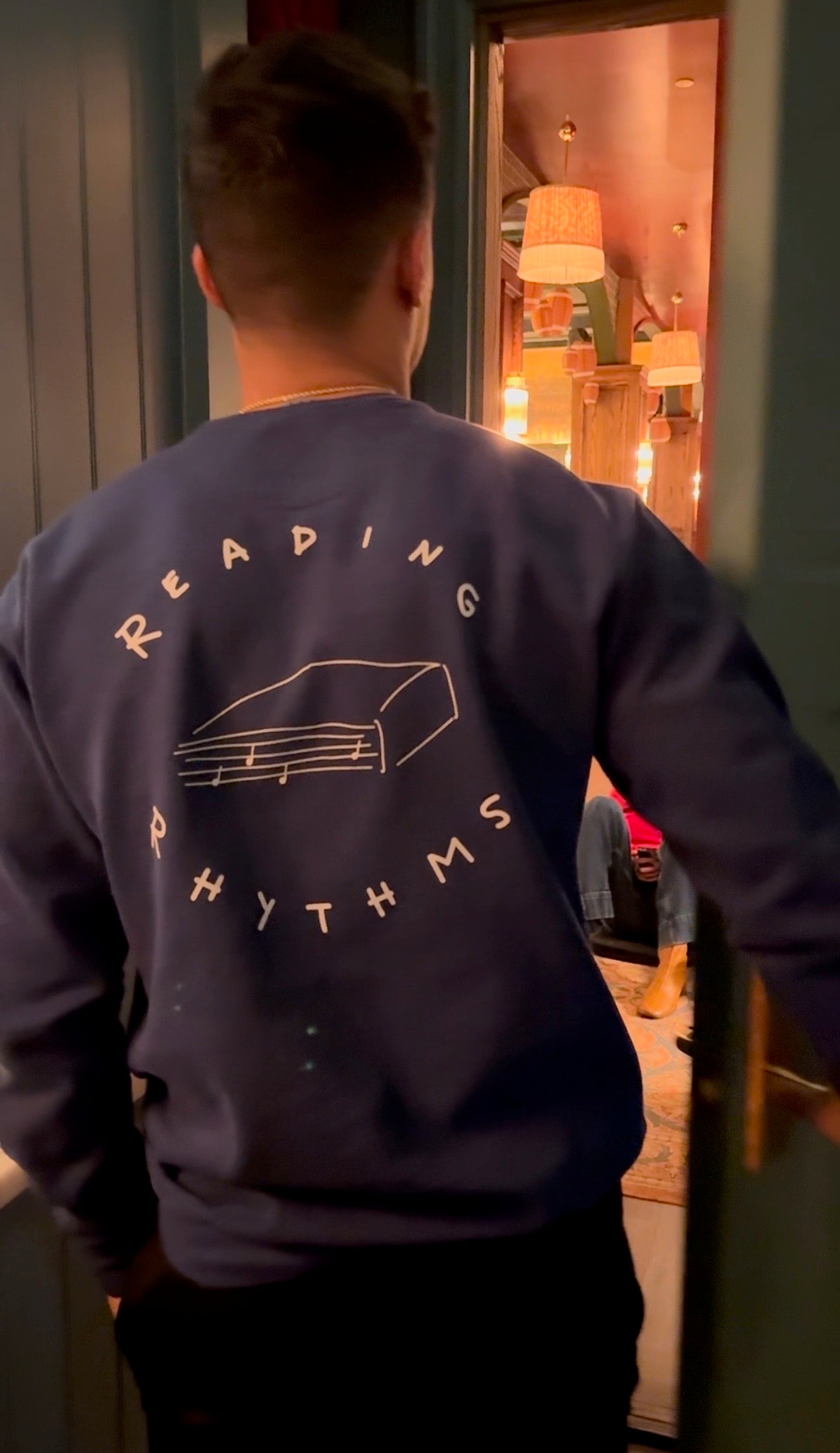 Reading Rhythms Crewneck