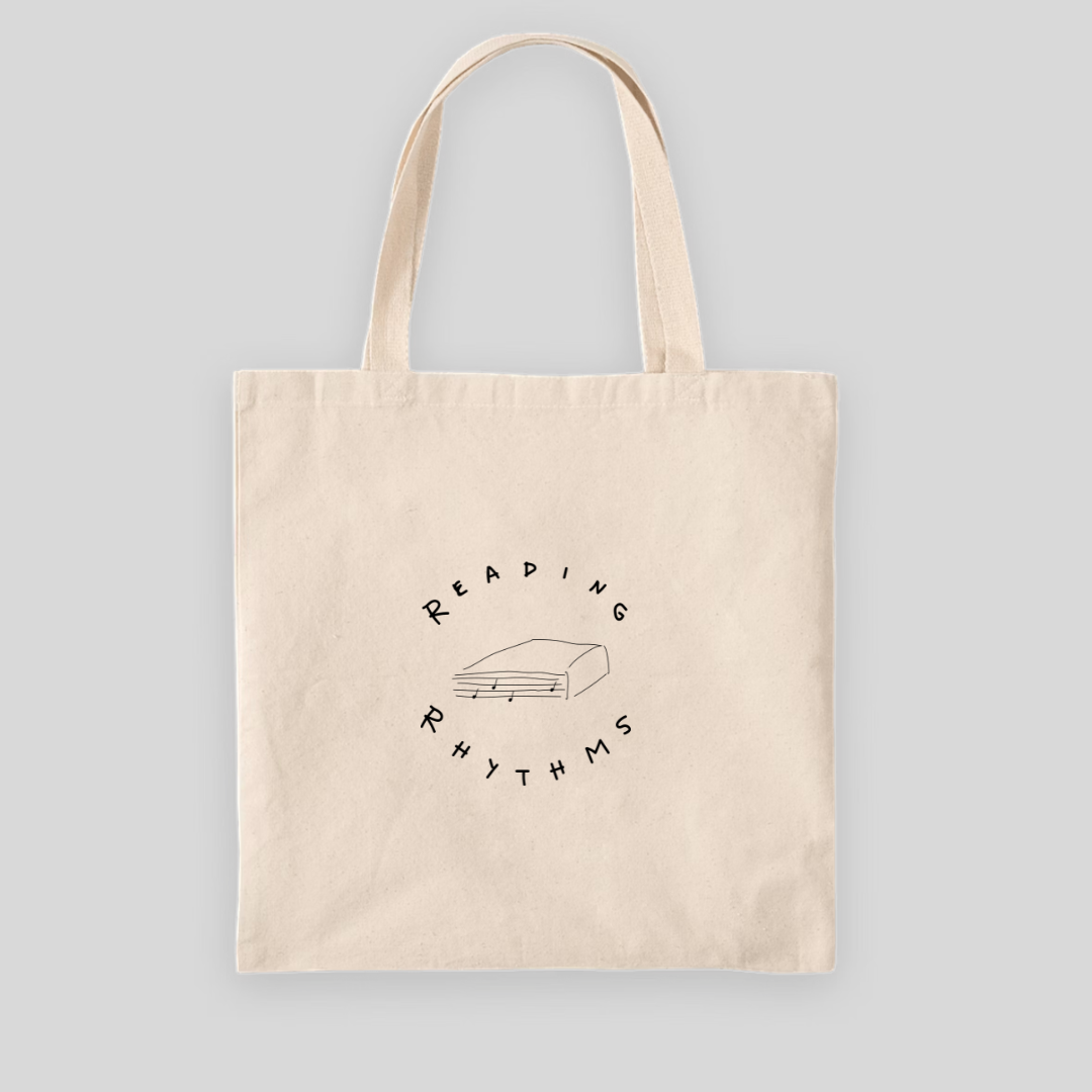 Reading Rhythms "Left on Read" Tote Bag